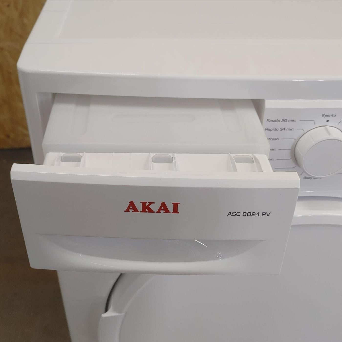 ASCIUGATRICE AKAI ASC8024PV/T - 8 KG - CLASSE A++