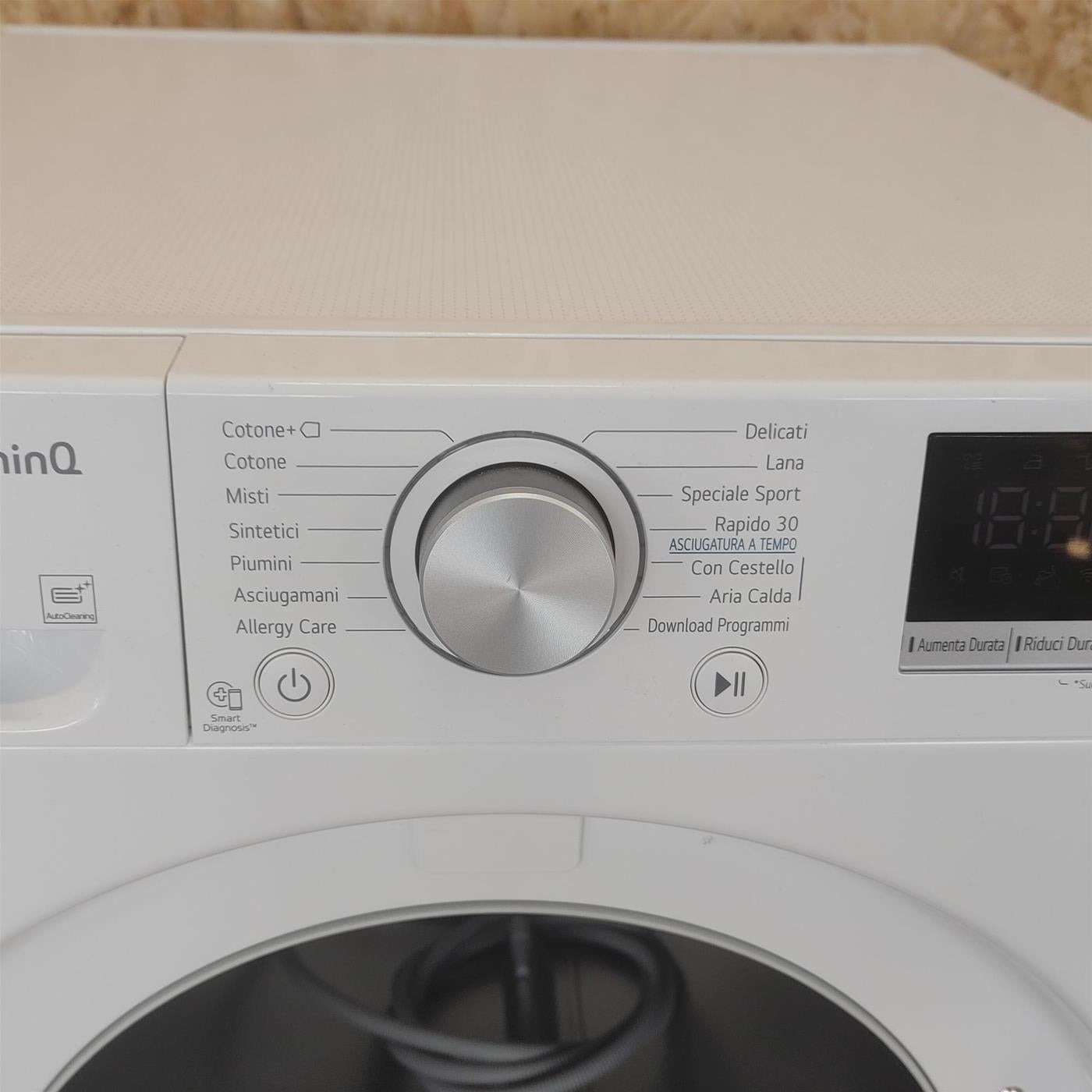 Asciugatrice LG RH90V5AV5N Libera installazione Caricamento frontale 9 kg A++ Bianco