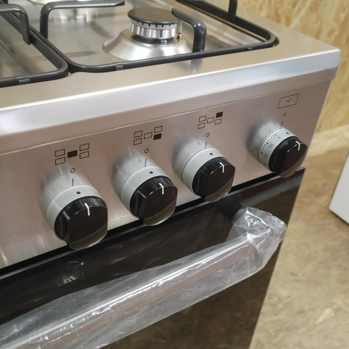 Cucina Glem Gas A855GI Cucina a libera installazione Acciaio inox A