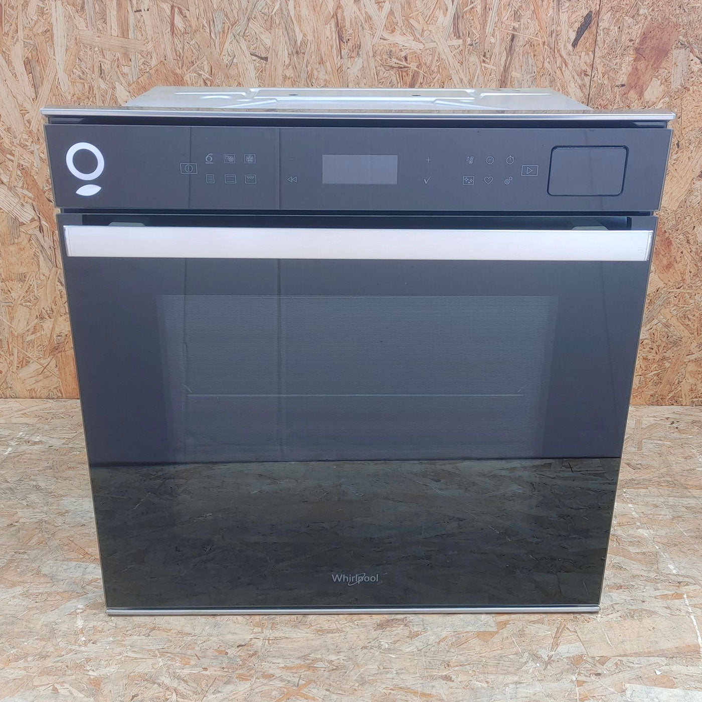 Whirlpool W6 OM4 4PBS1 P 73 L Nero, Acciaio inossidabile