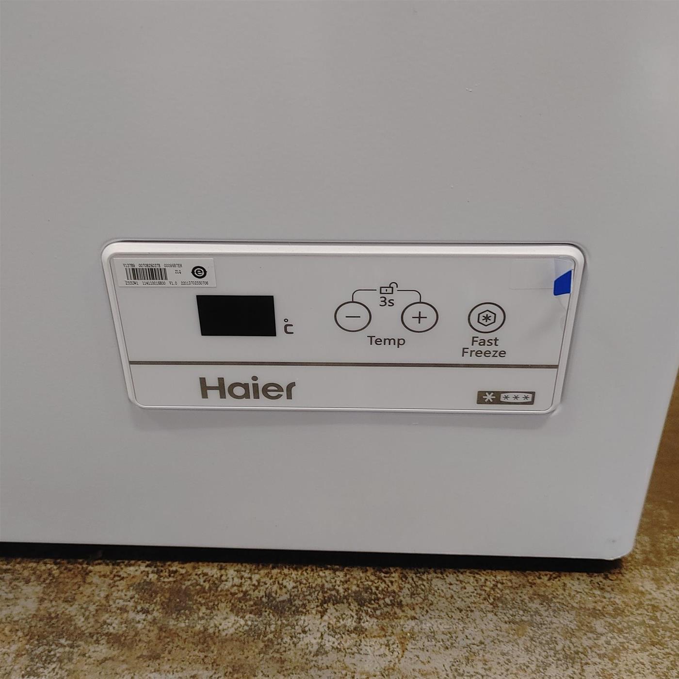 Congelatore Haier HCE203F Libera installazione 198 LF Bianco