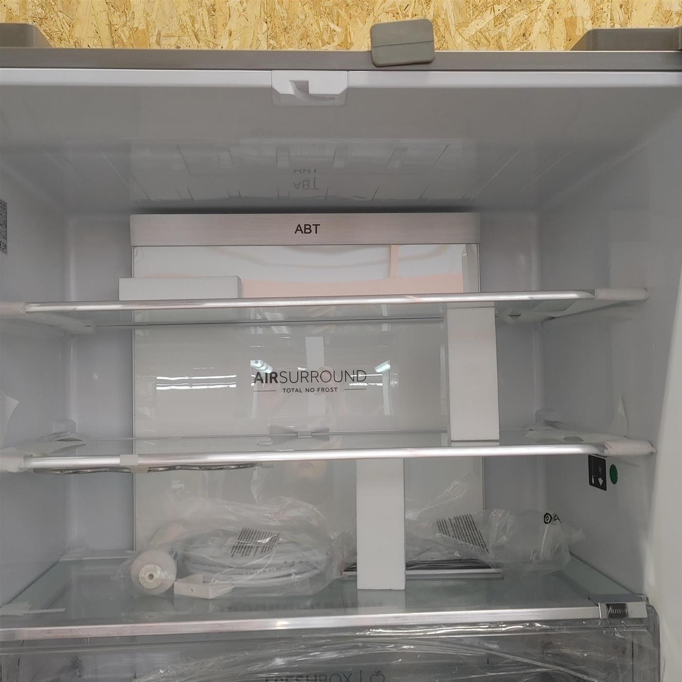 Haier FD 83 Serie 7 HFW7819EWMP frigorifero side-by-side Libera installazione 537 LE Platino, Acciaio inossidabile
