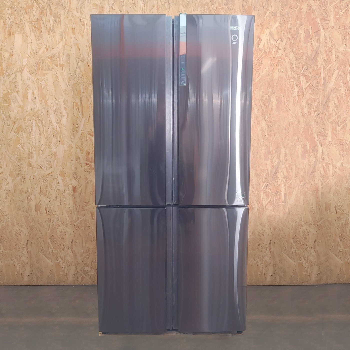 Haier Cube 90 Serie 7 HTF-610DSN7 frigorifero side-by-side Libera installazione 628 L F Nero