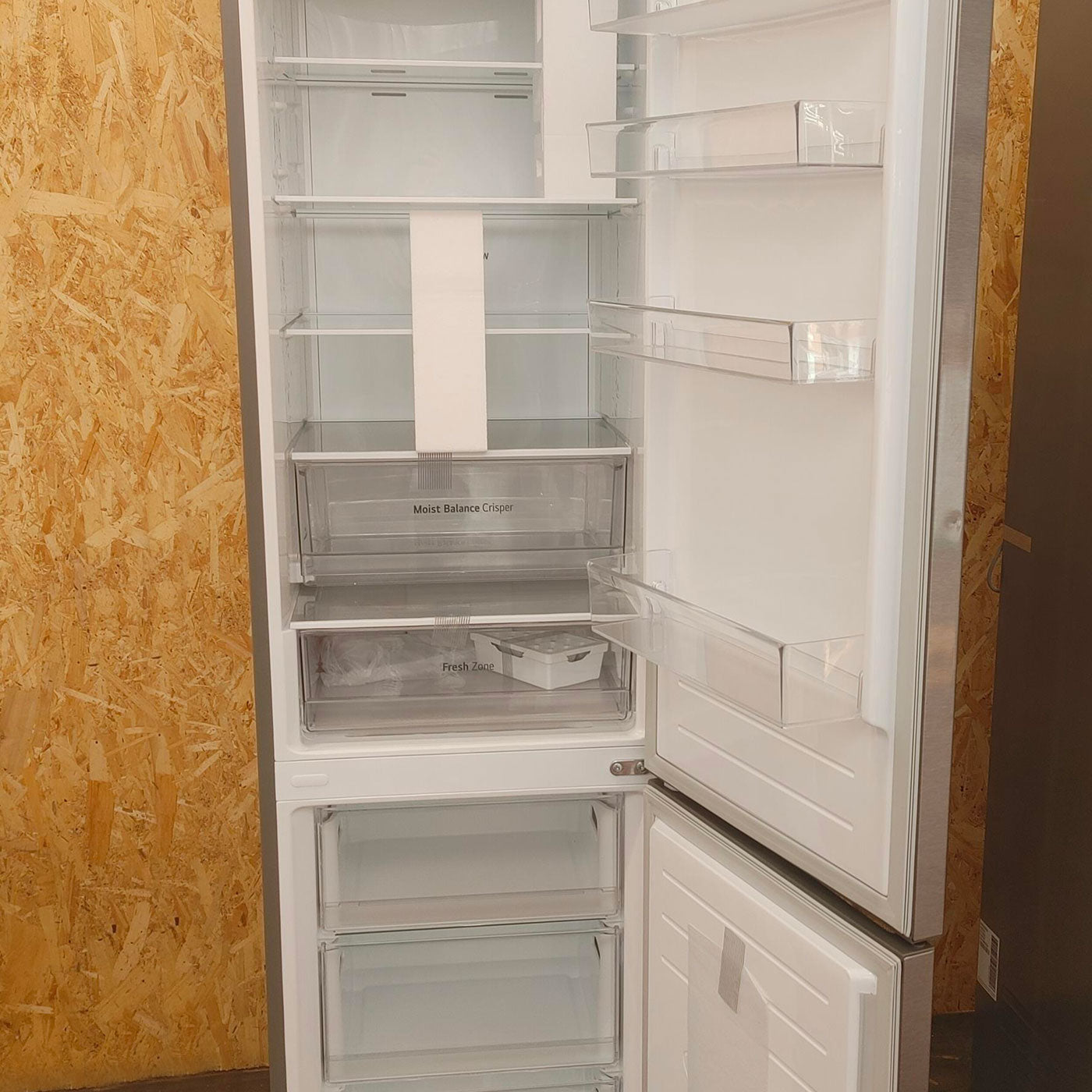 Frigo-congelatore LG GBB62PZJMN Libera installazione 384 LE Acciaio inox