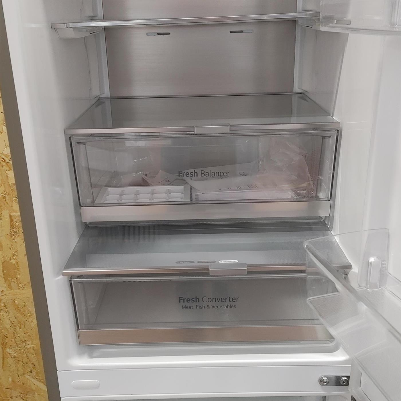 Frigo-congelatore LG GBB72NSUFN Libera installazione 384 LC Acciaio inox