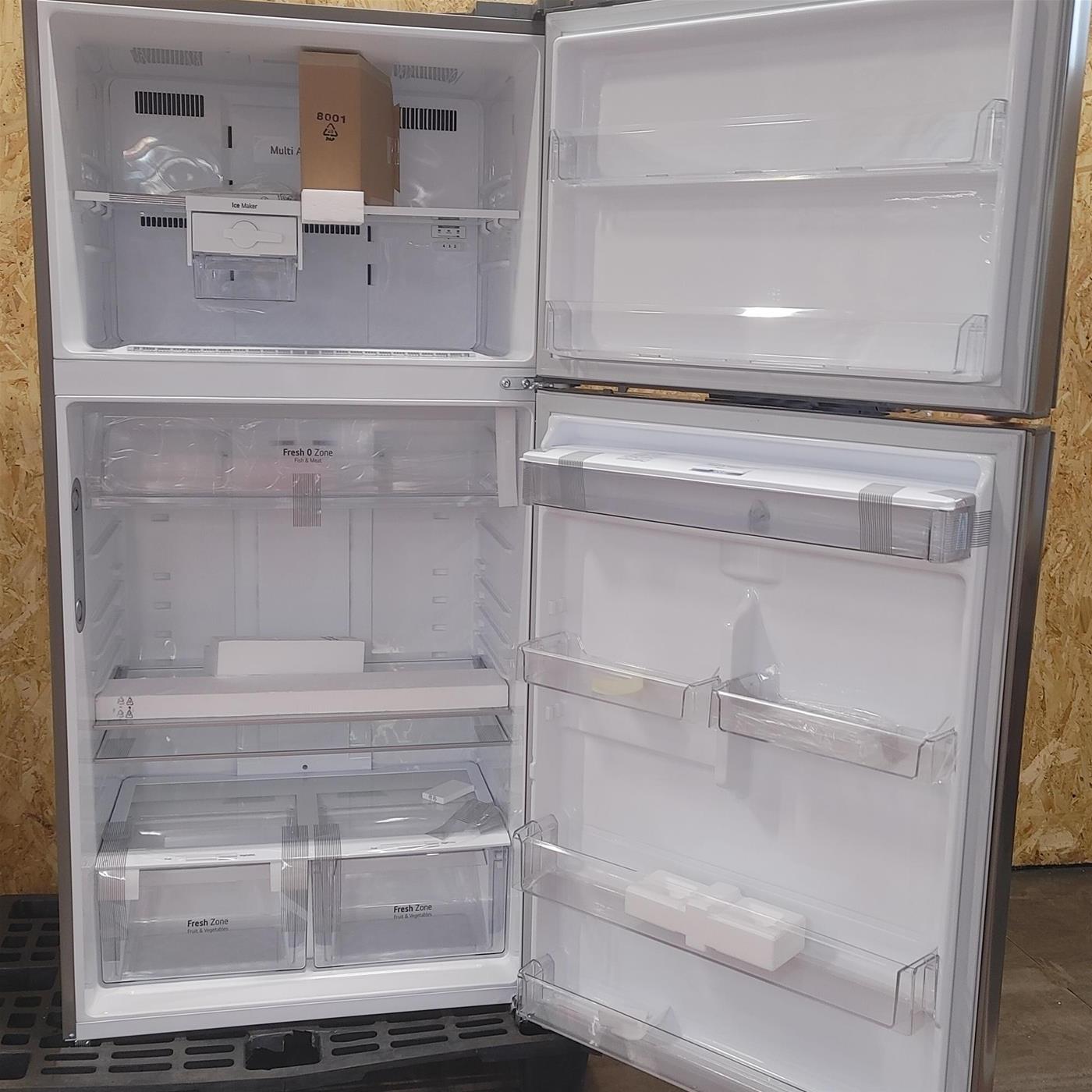 LG GTF916PZPYD frigo-congelatore Libera installazione 592 LE Acciaio inox