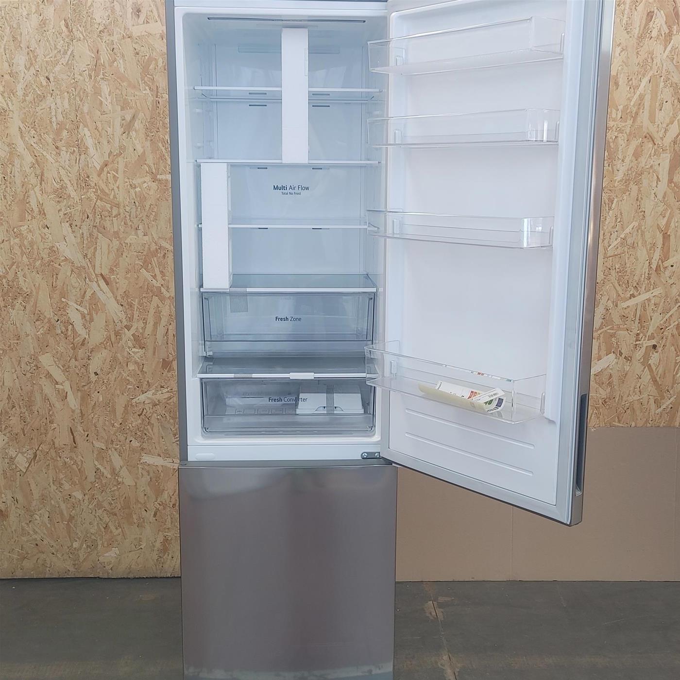 LG GBP62PZNAC Frigorifero combinato, Classe A, 384L, Fresh Converter, No frost, Inox