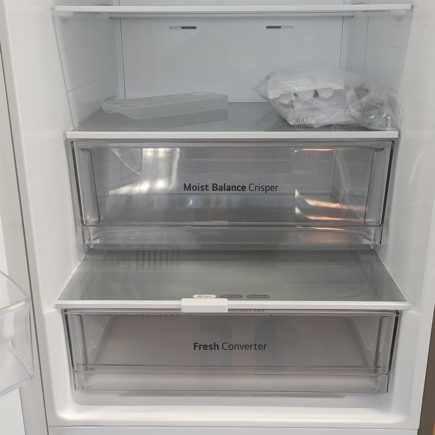 Frigo-congelatore LG GBB62PZFGN Libera installazione 384 LD Acciaio inox