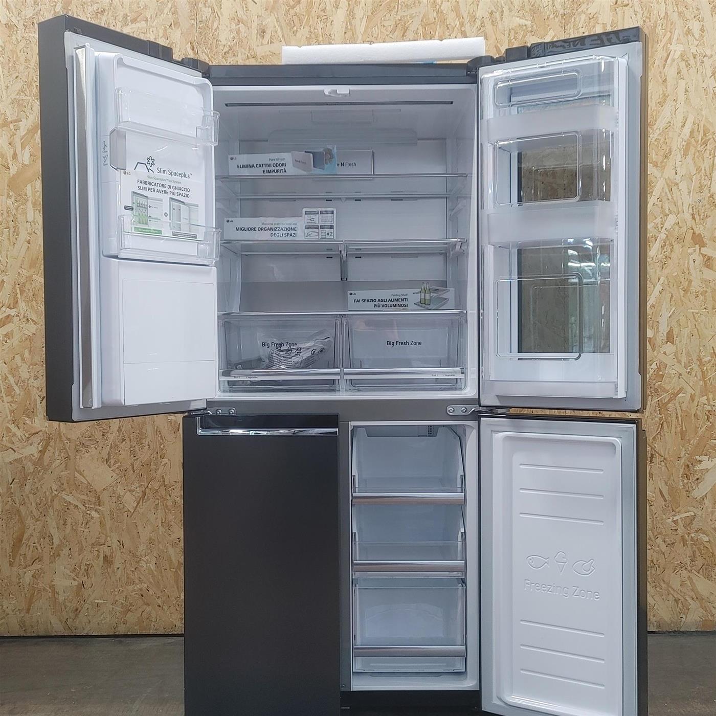 Frigo-congelatore multiporta sottile LG InstaView™ Door-in-Door™ GMX844MC6F