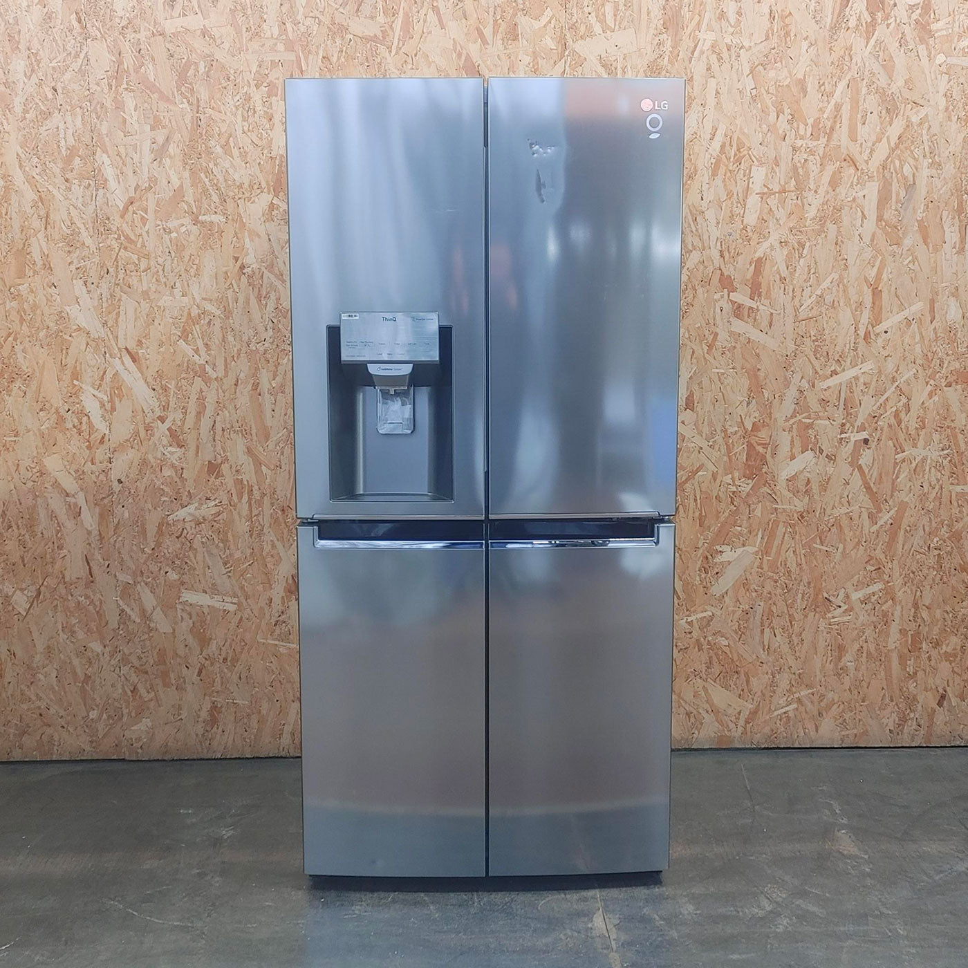 LG GML844PZAE side-by-side refrigerator Freestanding 506 L E Stainless steel