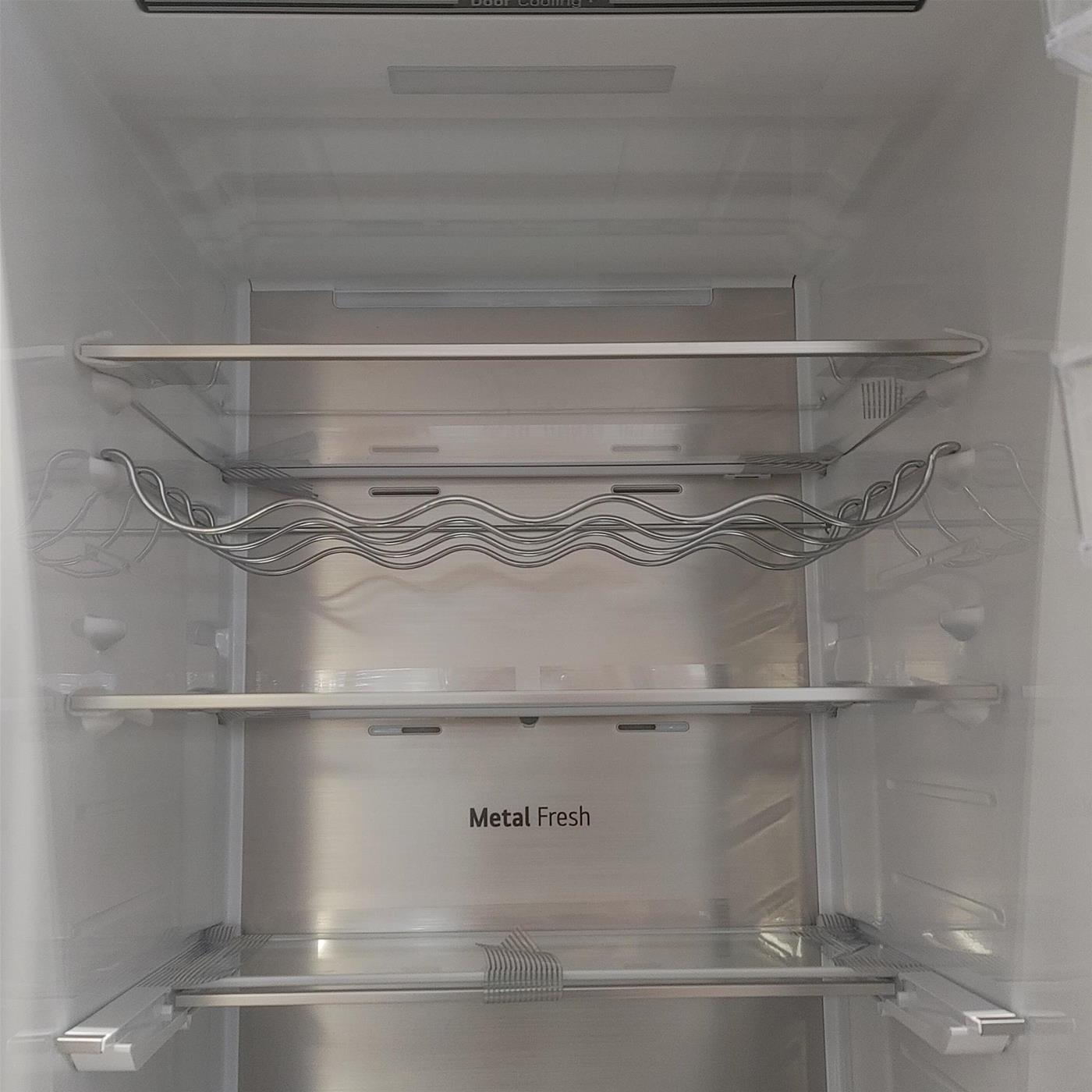 Frigo-congelatore LG GBB72NSUCN Libera installazione 384 LC Acciaio inox