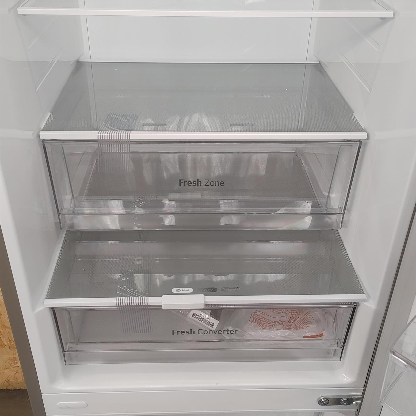 LG GBP62PZNAC.APZQEUR frigorifero con congelatore Libera installazione 384 LA Acciaio inox