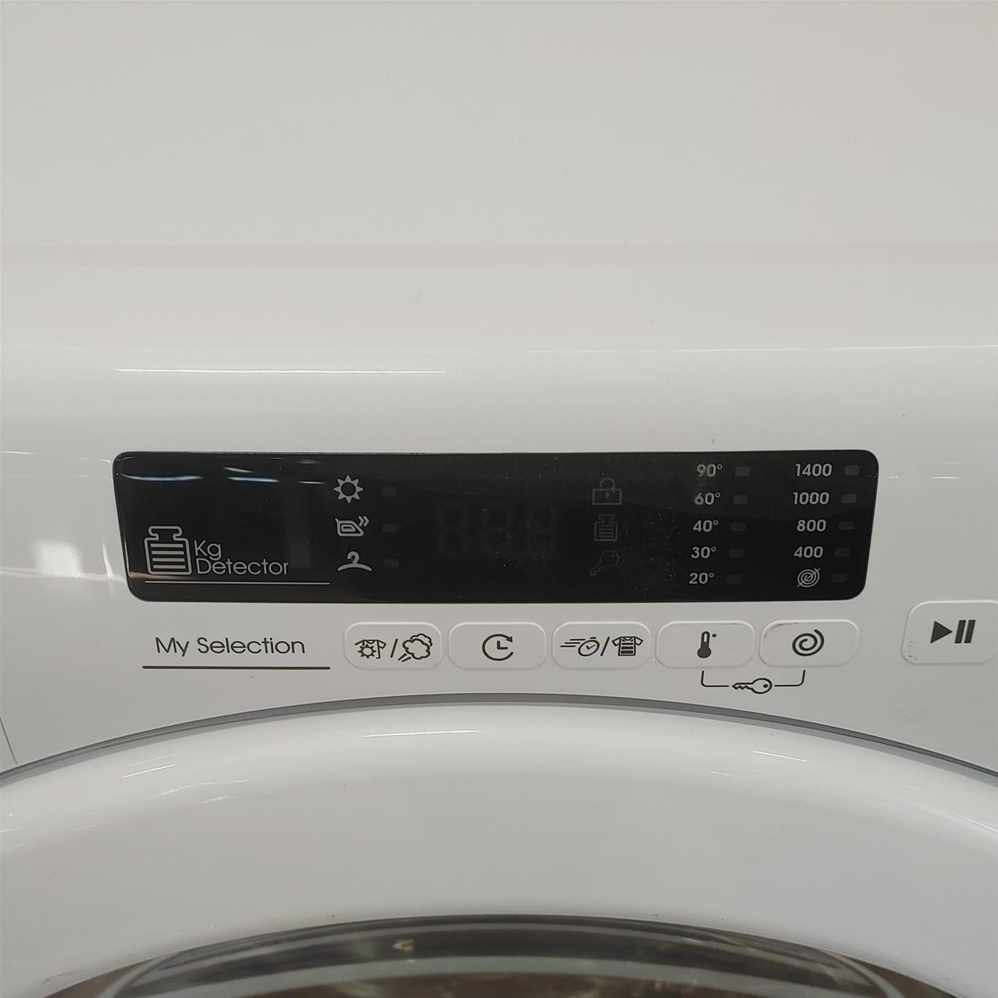 Lavasciuga Candy Smart CSWS4852DE/1-11 Libera Installazione Caricamento Frontale Bianco E