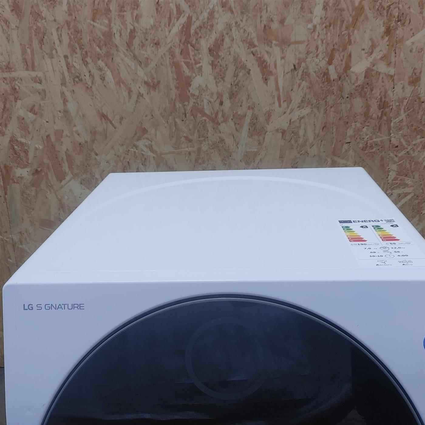 LG LSWD100E lavasciuga Libera installazione Caricamento frontale Bianco A