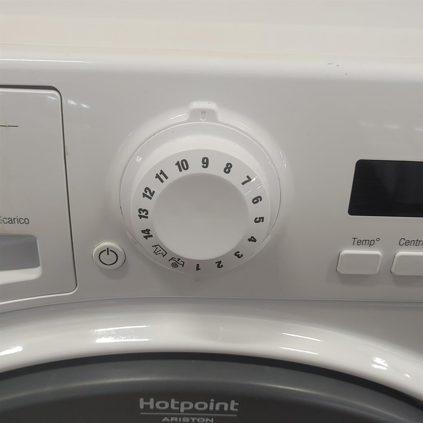 Lavatrice Hotpoint FMF 723 EU Carica dall'alto 7 kg 1200 giri Bianco