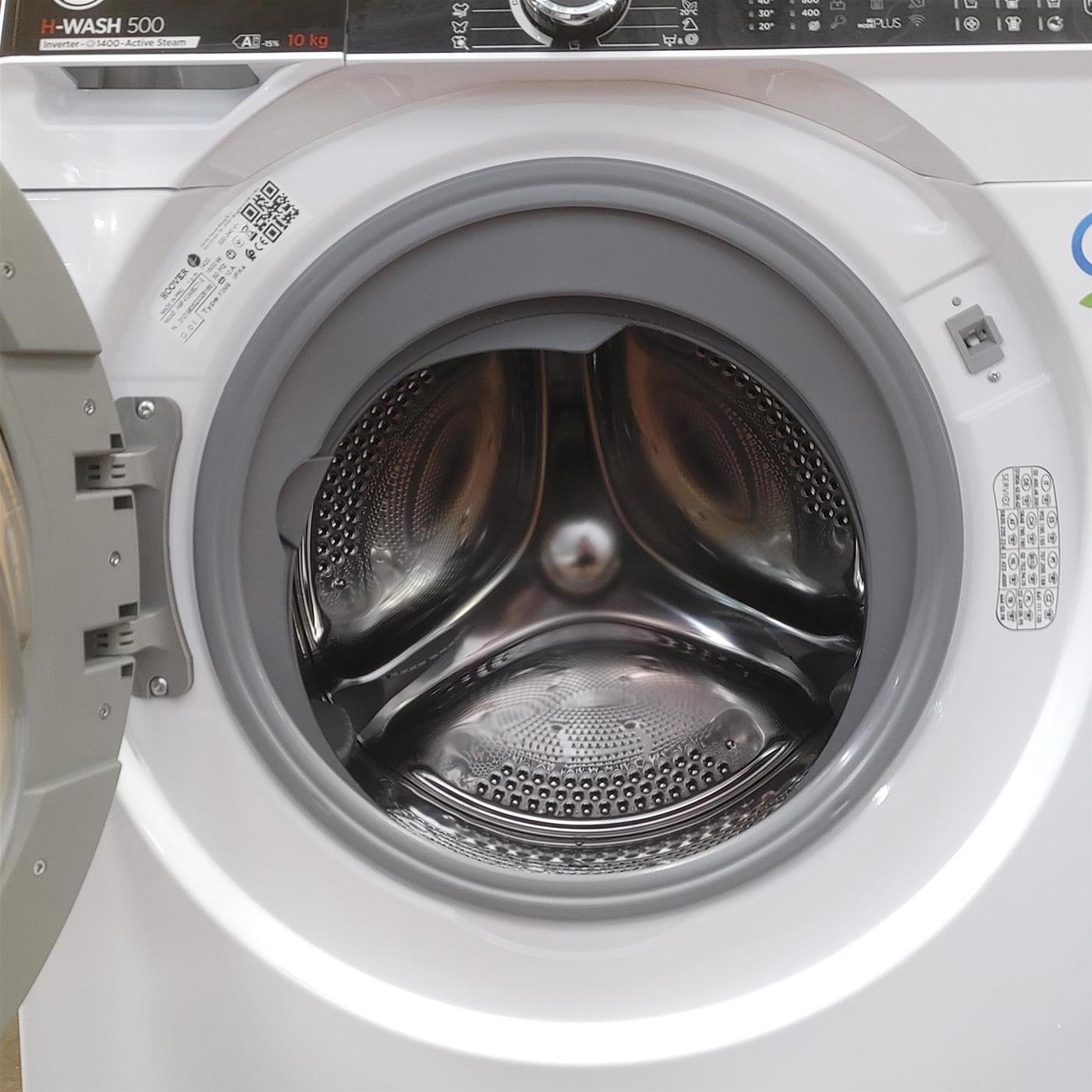 Hoover H-WASH 500 HWP 410AMBC7/1-S lavatrice Caricamento frontale 10 kg 1400 Giri/min Bianco