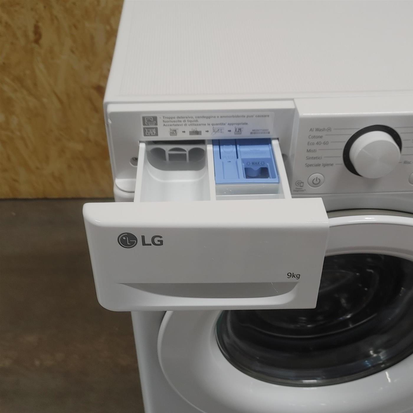 Lavatrice LG F2R3S09AIDD Carica frontale 9 kg 1200 giri Bianco