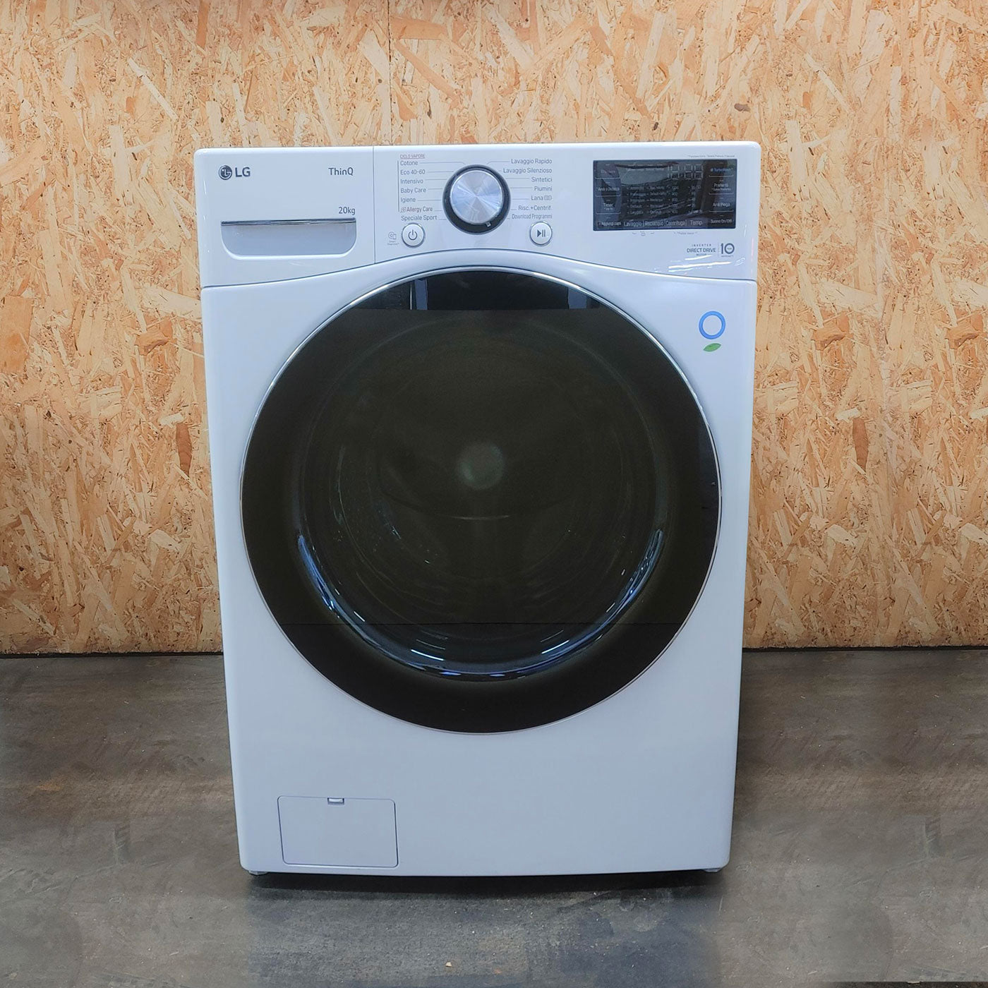 Lavatrice LG F0P3020TSWC AI DD Carica frontale 20 kg 1000 giri Bianco