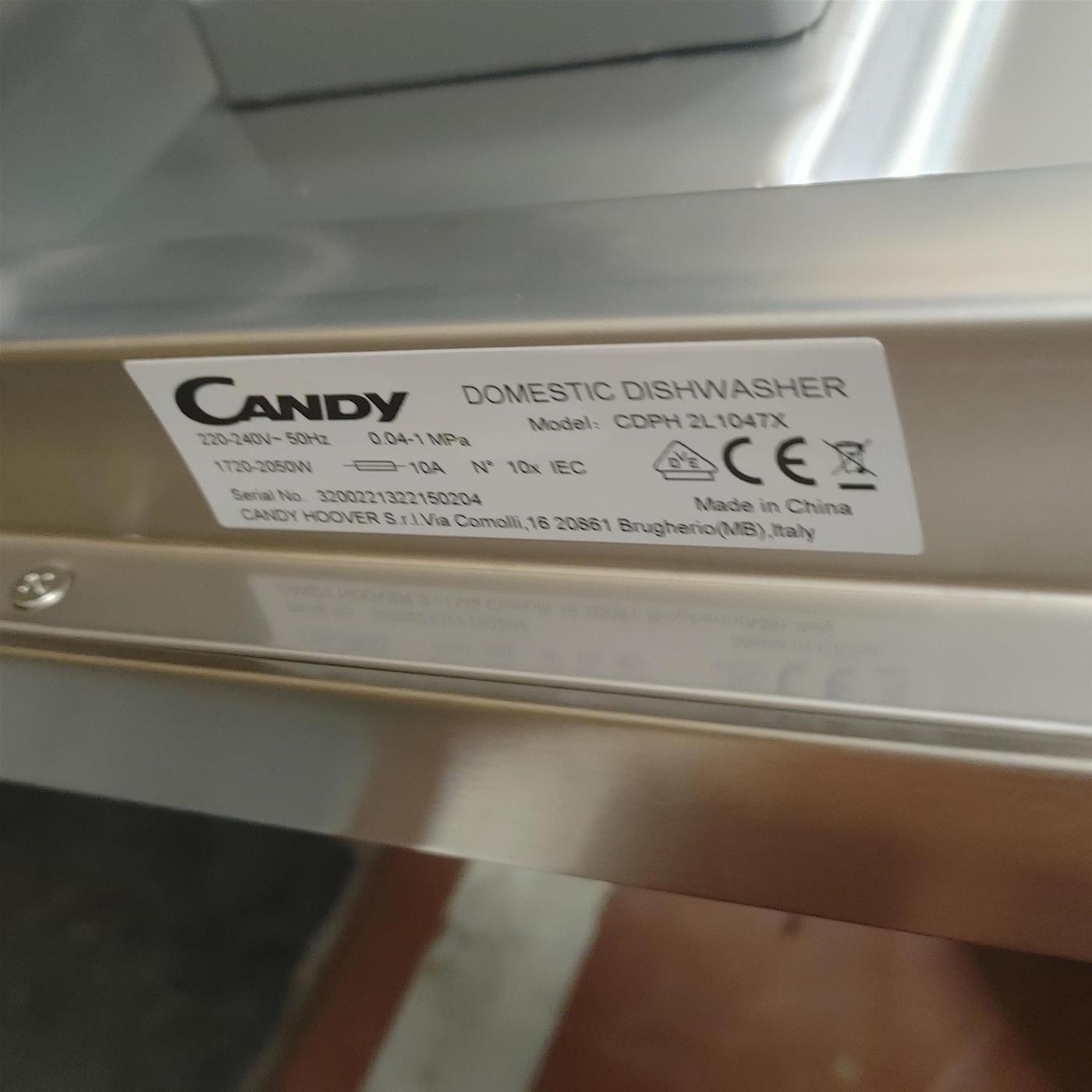 Candy Brava CDPH 2L1047X Libera installazione 10 coperti E