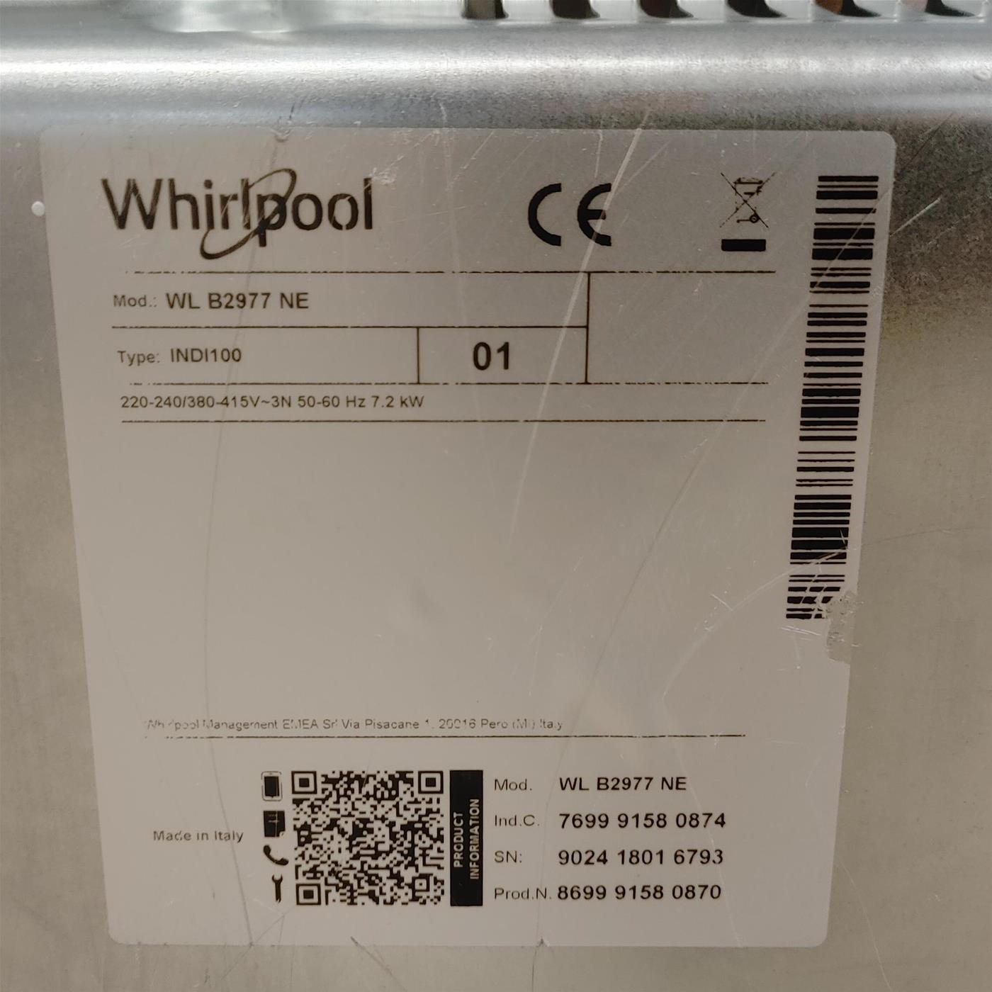 Whirlpool WL B2977 NE Nero Incasso 77 cm Piano cottura a induzione 4 zona(e)